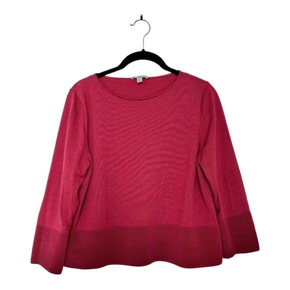COS Wool Knit Sweater in Wine Red Size M - Picture 1 of 4